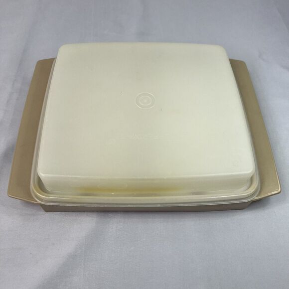 Carrier Other - Vintage Original Tupperware Deviled Egg Carrier / Holder - Harvest Gold